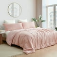 thumbnail image 1 of Coma Inducer Cold Pandas Knitting - ® Oversized Comforter Set - Rose Quartz King, 1 of 5
