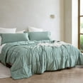 thumbnail image 1 of Coma Inducer Cool as a Cucumber - ® Cooling Comforter Set - Iceberg Green Oversized Queen, 1 of 5