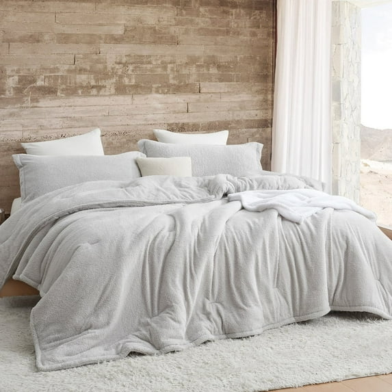 Coma Inducer Cozy Moody - ® Oversized Comforter Set - Light Gray Oversized Queen