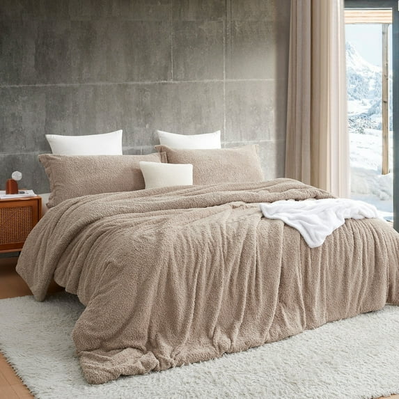 Coma Inducer My Childhood Teddy Bear - ® Oversized Comforter Set - Taupe Brown Oversized Queen