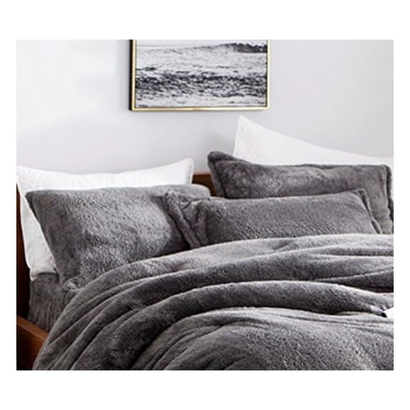 Coma Inducer Original Plush Pillow Sham - Charcoal