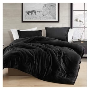 Coma Inducer Oversized Twin XL Comforter Set - Touchy Feely - Black