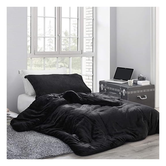 Coma Inducer Twin XL Comforter Set - Me Sooo Comfy - Black