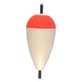 thumbnail image 1 of Comal Pear Slip Stick Float, Red/White, 4 Inch, 2pc, 1 of 1