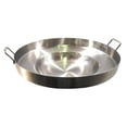 thumbnail image 1 of Comal Stainless Steel 22" Acero Inoxidable Concave Outdoors Stir Fry Heavy Duty Comal Para Freir, 1 of 2