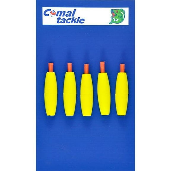 Comal Tackle 1.5" Cigar Peg Float, 5 Pack