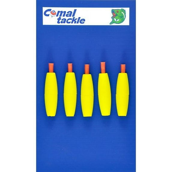 Comal Tackle 1.5" Cigar Peg Float, 5 Pack