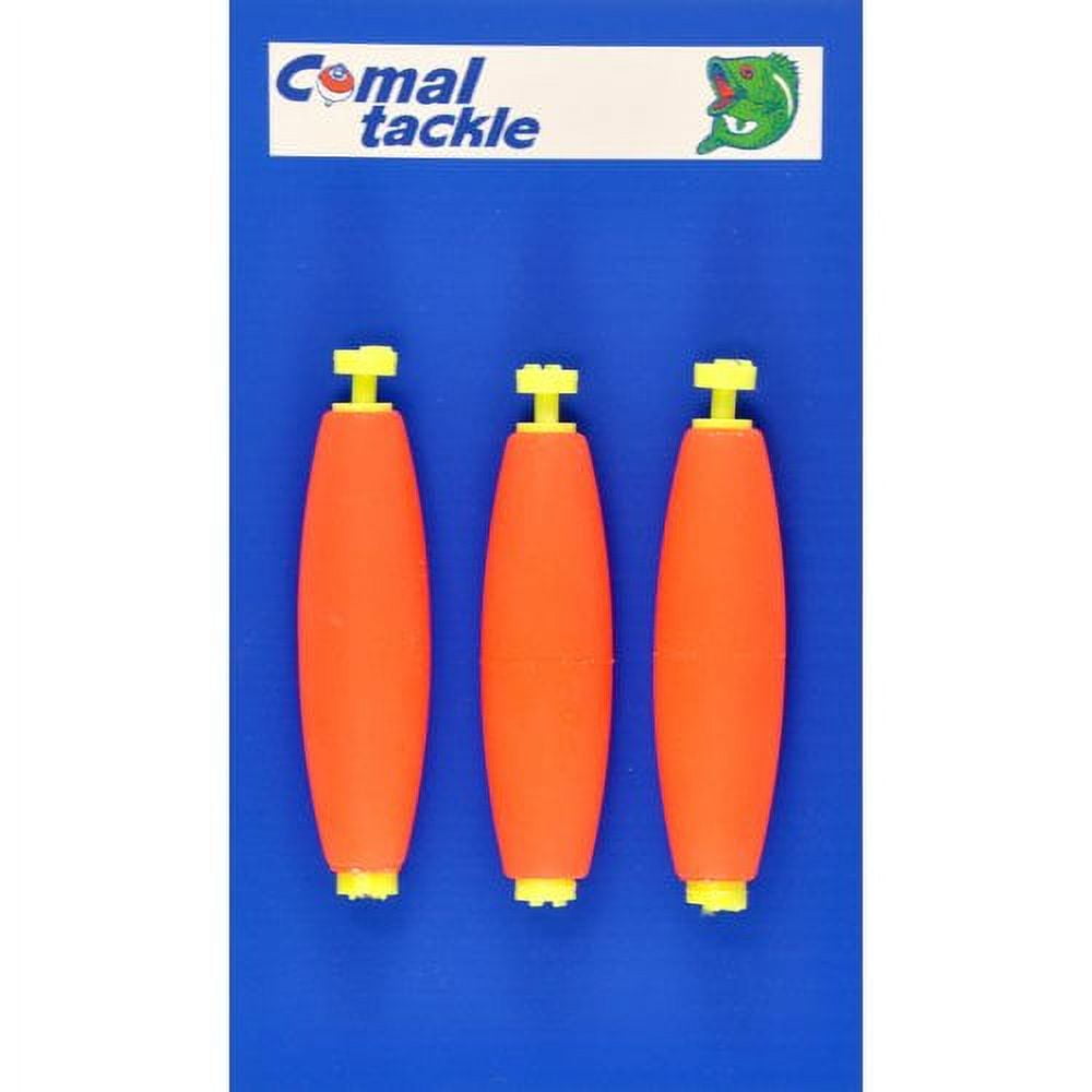Comal Tackle 2.5 Cigar Snap-On Float, 3 Pack