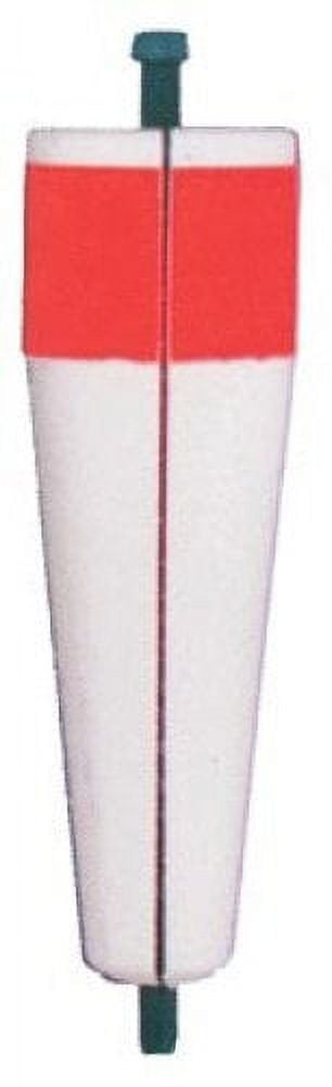 Comal Unweighted Slotted Popping Fishing Float, Red/White