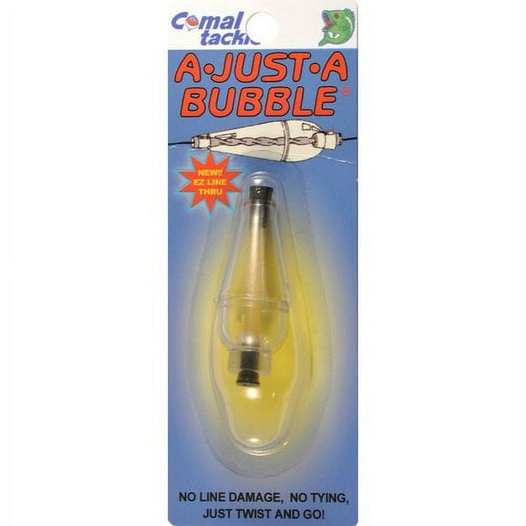 Comal Tackle A-just-A-Bubble Float, Clear, 1/4 oz.