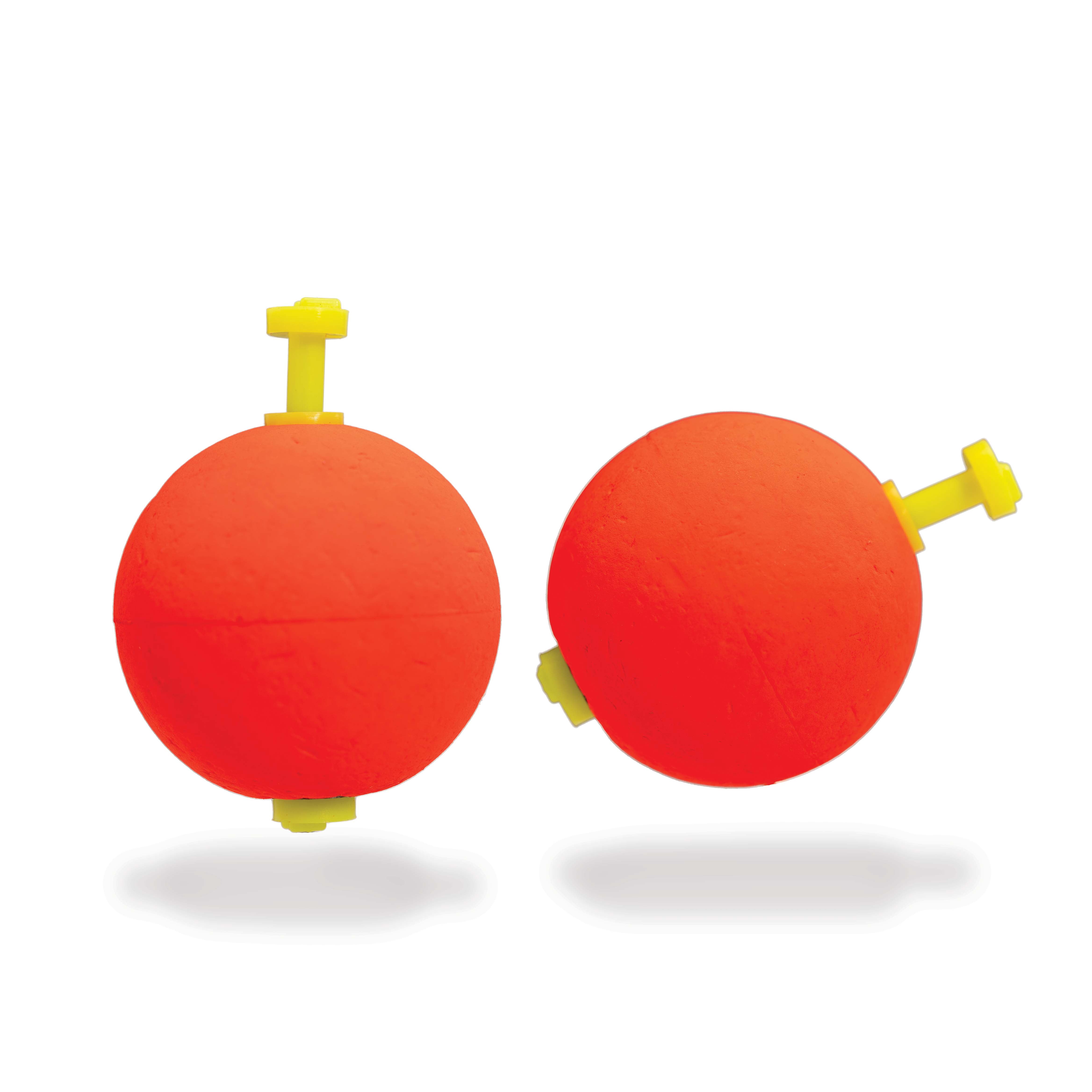 Comal Weighted Round Snap-on Fishing Bobber, Red