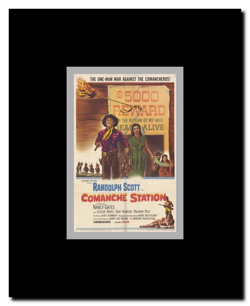 Comanche Station Framed Movie Poster