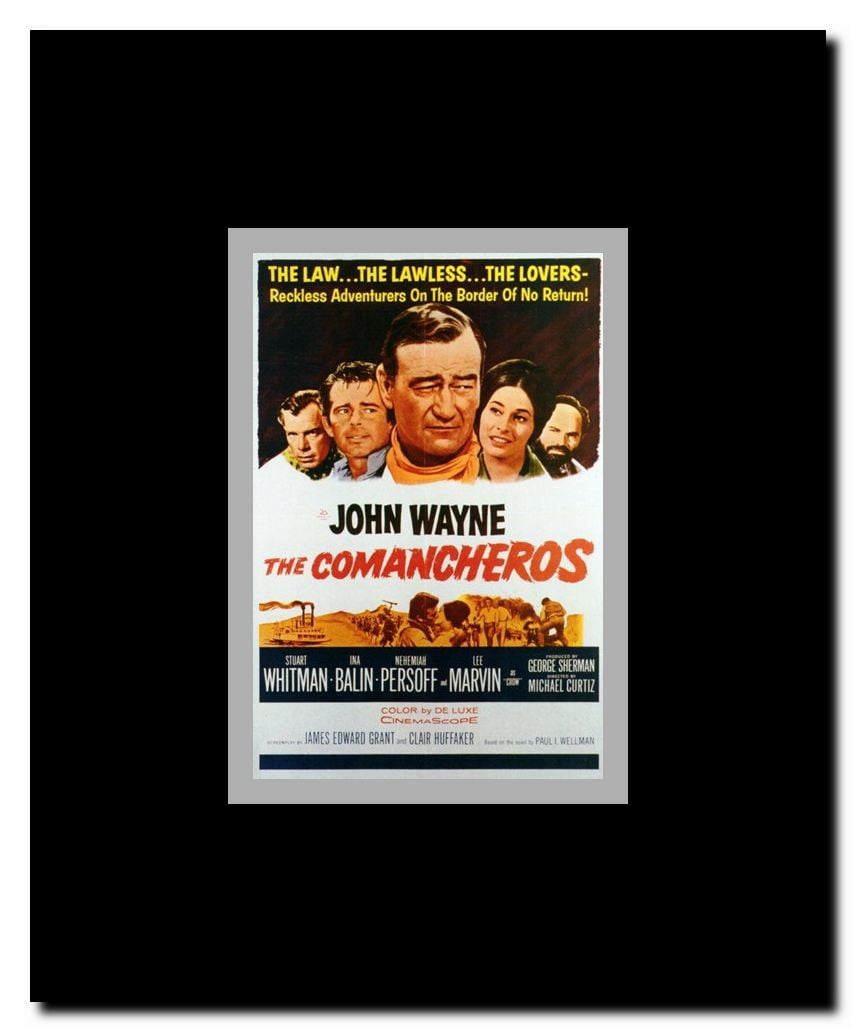 Comancheros Framed Movie Poster
