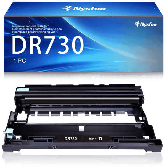 NYSFOU Drum Unit Replacement for Brother DR730 for MFC-L2750DW MFC ...