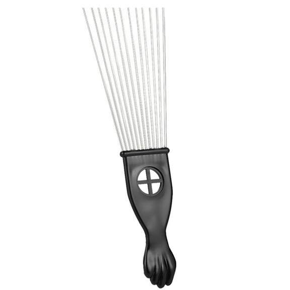 Comb,African American Comb African Comb Hair Pick Comb Tool Fist Afro Comb Brush Tool American Pick Switch One-click Tool Hair Keyless Button Cl550 Afro-amricain Pick Tool Fist Tool Afro