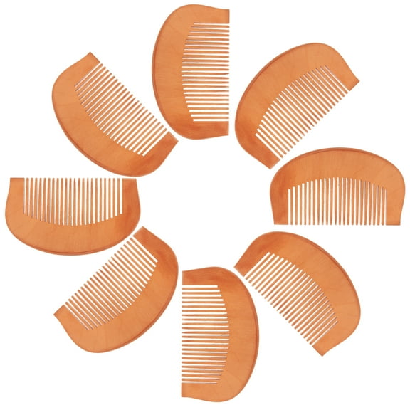 Comb Anti-static Wooden The Unbraider Curls for Curly Hair Detangler 8 Pcs