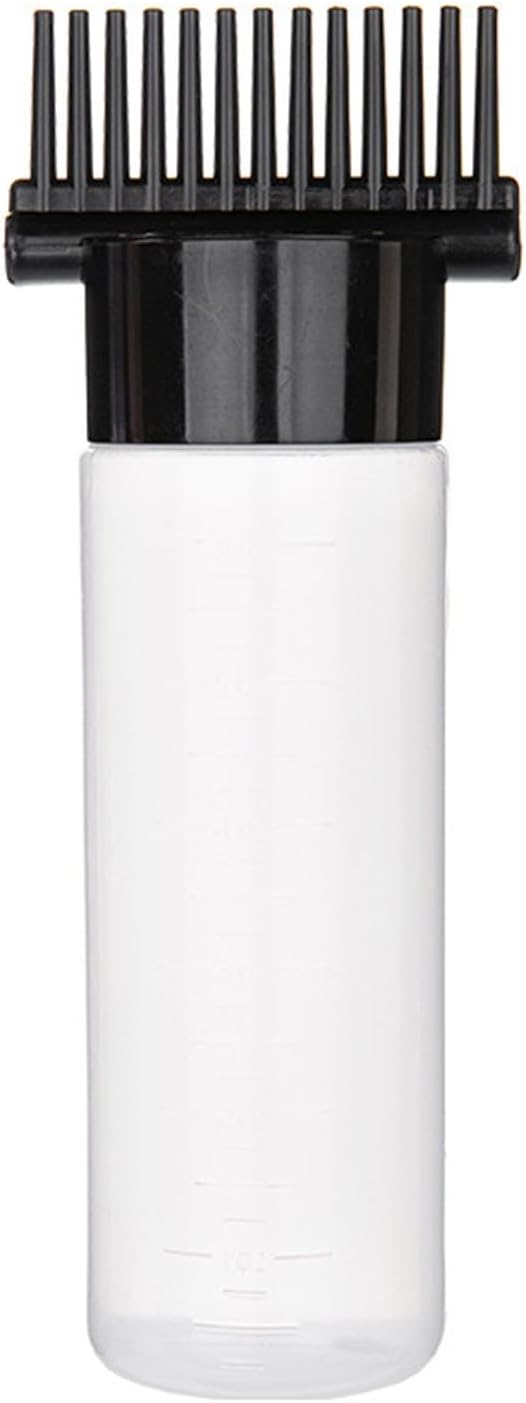 Comb Applicator Bottle Squeeze Bottle Hairdressing Styling Tool Empty