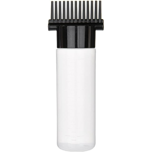 Comb Applicator Bottle Squeeze Bottle Hairdressing Styling Tool Empty