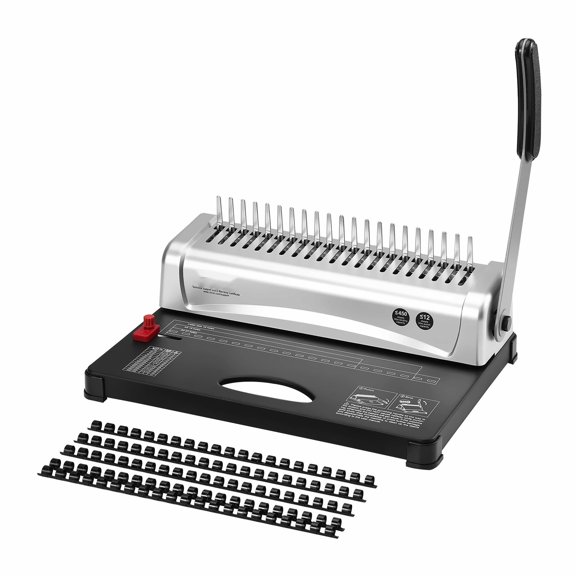 Comb Binding Machine 21-Holes 450 Sheets Book Binder
