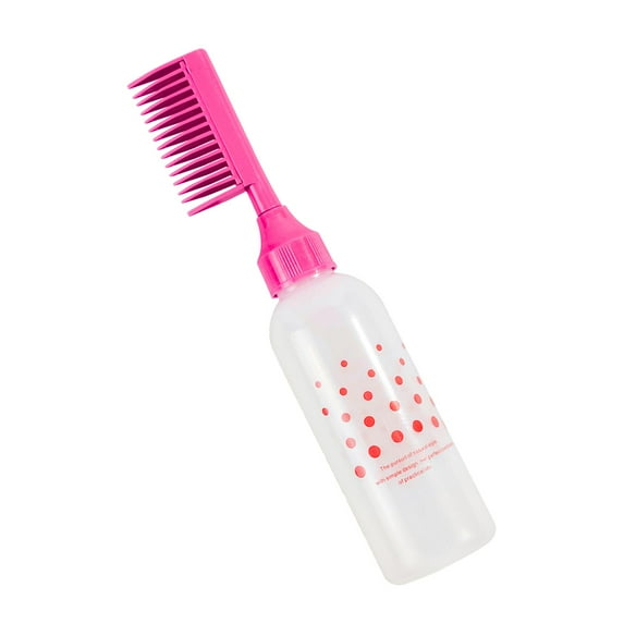 Comb Bottle, Hair Dye Brush Hair Styling Tool Bottles Comb Accessory pc, for Red