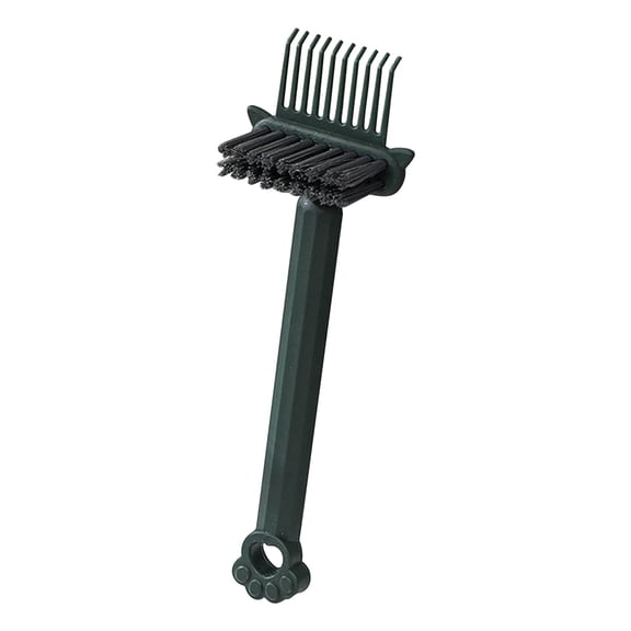 Comb Cleaner - Multifunctional Cleaning Brush Tool for Hair Removal and Personal Grooming Accessories, 7.3 x 2.4 x 1.4 in, (Green), JASKFLY