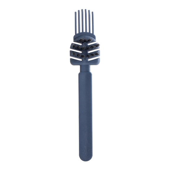 Comb Cleaning Brush for Curly Hair | Dual-Sided Massage & Claw Cleaner | Durable PP Material | 17.5x3.5cm | Removes Hair & Debris | Portable Salon Tool