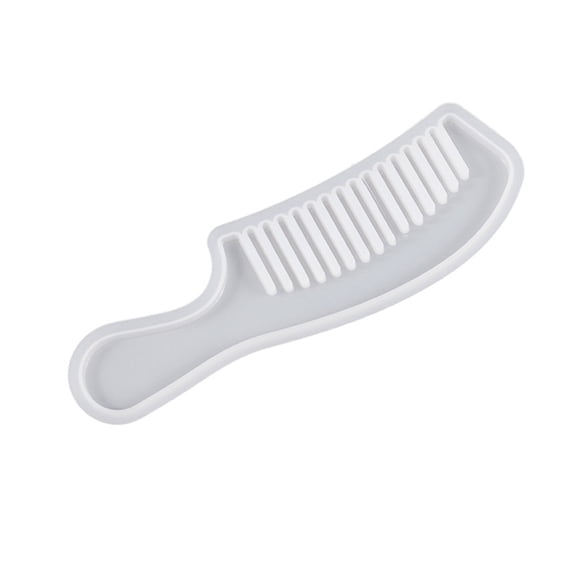 Comb Crystal Epoxy Resin Mold Women Comb Silicone Mold Salon Hair Styling Tool Epoxy Resin Mold for Jewelry Making