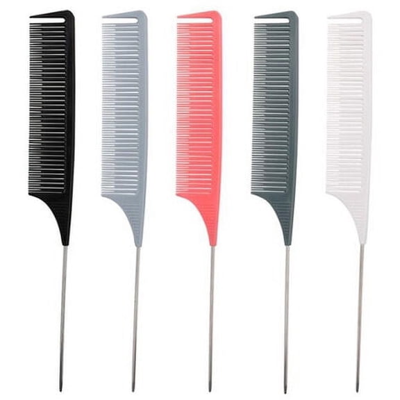 Comb Hairdressing Comb Hair Salon Hair Coloring Comb Parting Styling Anti-static 1pcs (Gray)