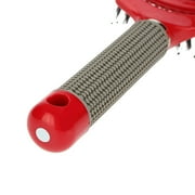 Comb,Women Nylon Comb / Hair Comb Bristles Salon Bristle Nylon Hairbrush Hair Comb Nylon Comb/ 9.7 Salon Red Womens Comb Nylon Bristles Hair Comb Hairbrush Comb Women Hair Comb Women Mane