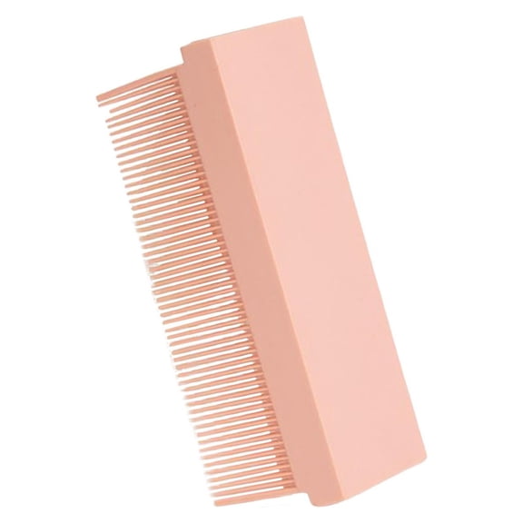 Comb for Hair Straightener, Straight Comb, Pink Convenient Mini Hair Curler Tools, Accessories, Women DIY Combs Straight Hair Curls Styling Comb