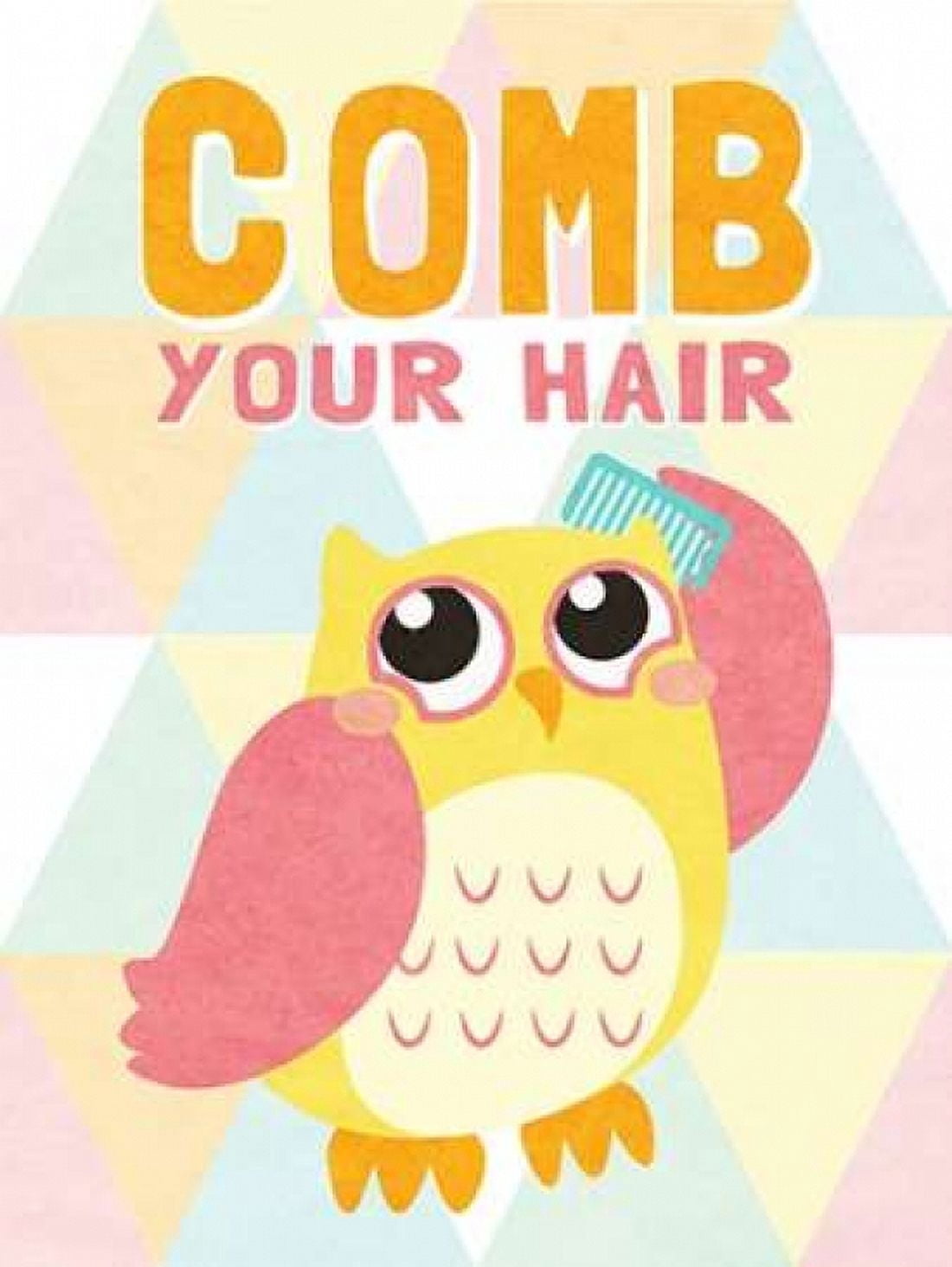 Comb your Hair Canvas Art - SD Graphics Studio (18 x 24)