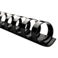 thumbnail image 1 of Swingline GBC CombBind Standard Spines, 1/2" Diameter, 90 Sheet Capacity, Black, 100/Box -SWI4000068, 1 of 2