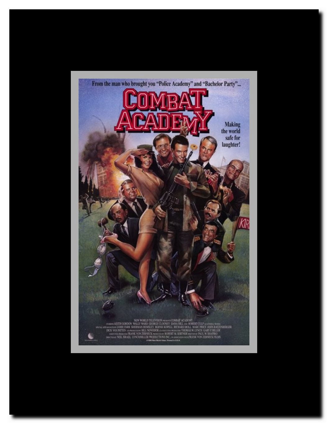 Combat Academy Framed Movie Poster