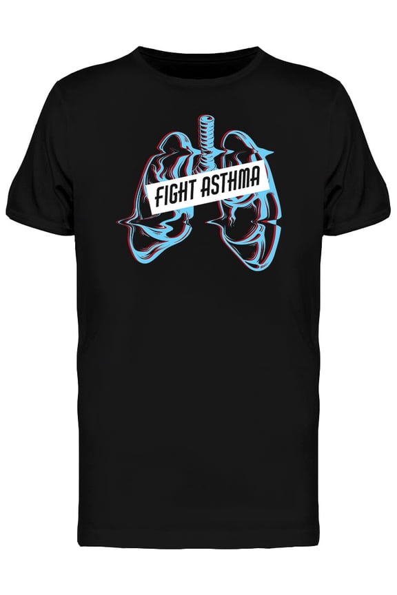 Combat Asthma T-Shirt Men -Image by Shutterstock, Male Large