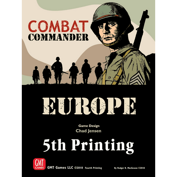 GMT Games Combat Commander: Europe 5th Printing
