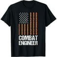thumbnail image 1 of Combat Engineer Educates USA Military Sapper T-Shirt, 1 of 4
