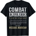 thumbnail image 1 of Combat Engineer Funny Engineering Dictionary Term Definition T-Shirt, 1 of 3