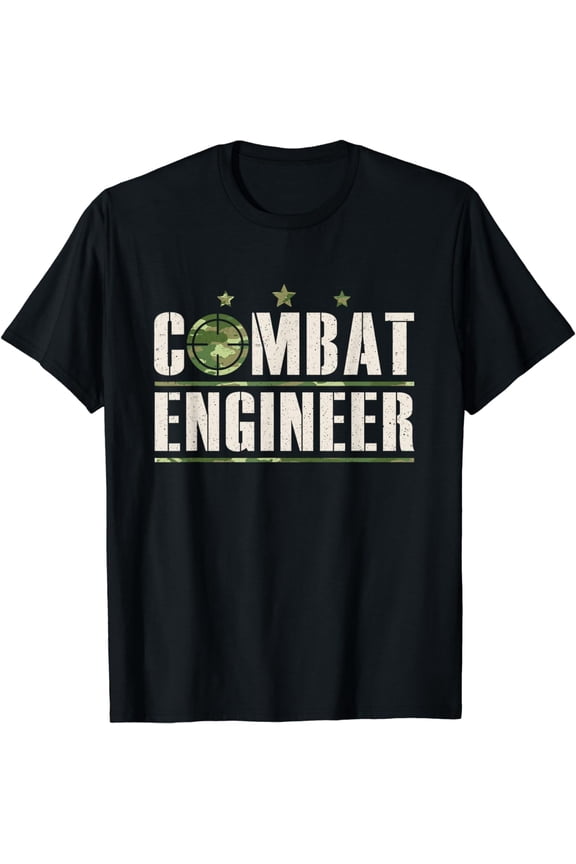 Combat Engineer Veteran's Day Veterans Combat Veteran T-Shirt