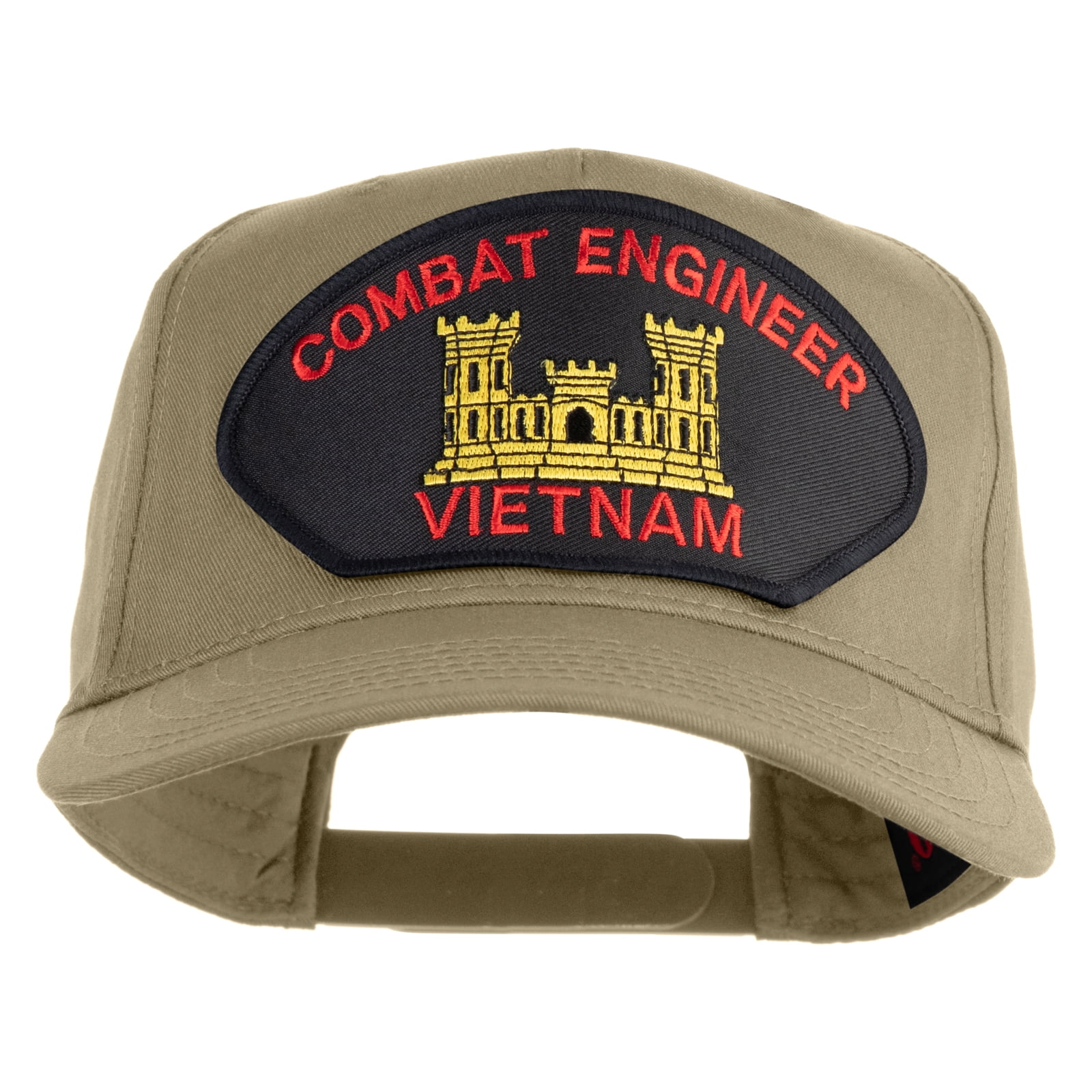 Combat Engineer Vietnam Patched Solid Cotton Twill 5 Panel Prostyle ...
