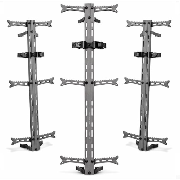 Combat Hang-On Hunting Tree Stand Platform Adjustable Treestand Accessory and Equipment for Game and Shooting