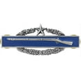 thumbnail image 1 of Combat Infantry Badge 2nd Award Badge (Oxidized Finish), 1 of 1