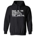 thumbnail image 1 of Combat Iron Dad In The Streets. Daddy In The Sheets. Men's Hoodie 3Xl / Black, 1 of 4