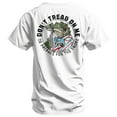 thumbnail image 1 of Don't Tread On Me Or Prepare For The Smoke Men's T-Shirt L / White, 1 of 4
