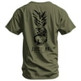 thumbnail image 1 of Combat Iron Juicy Af Pineapple Men's T-Shirt L / Military Green, 1 of 2