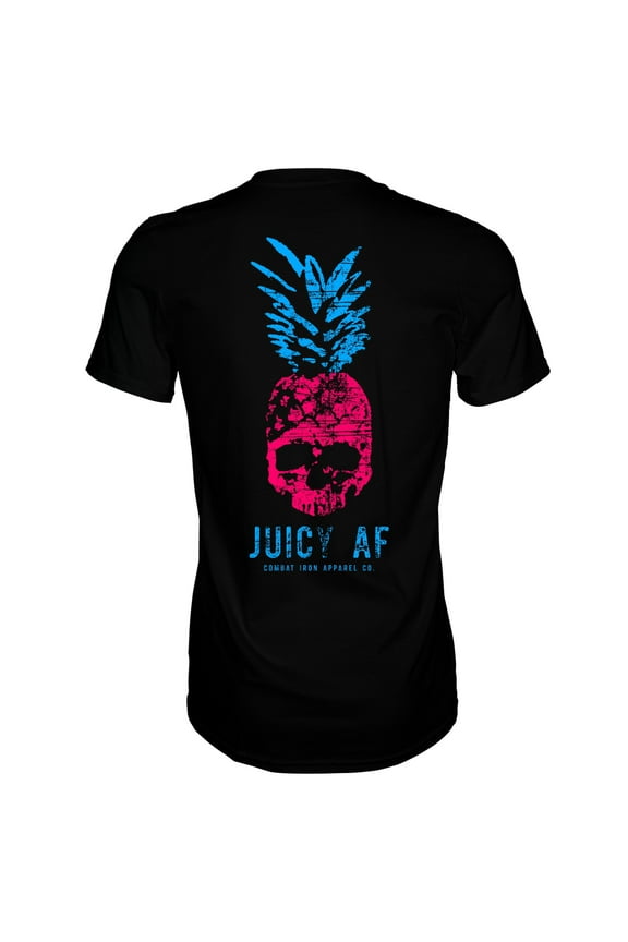 Juicy Af Pineapple Men's T-Shirt L / Neon Black