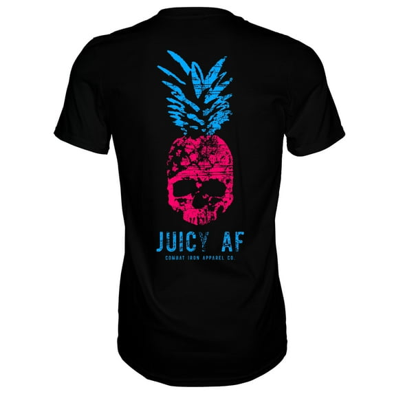 Combat Iron Juicy Af Pineapple Men's T-Shirt M / Neon Black