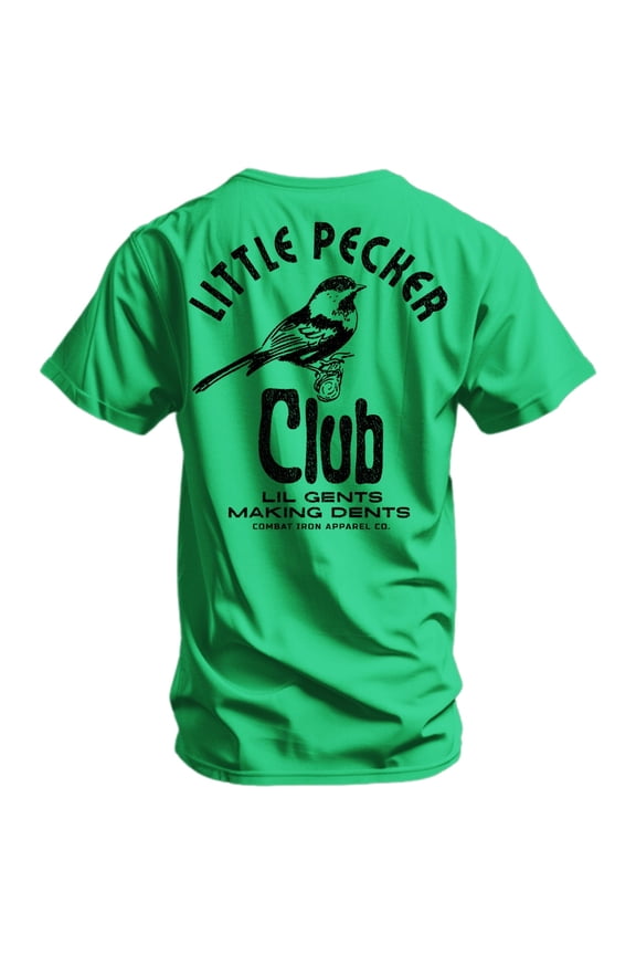 Men’s Graphic T-Shirt – Athletic Fit, Soft Cotton Blend – Kelly Green, Size S