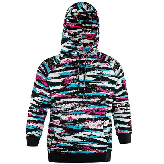 Men's X Stitch Midweight Classic Hoodie L / Spring Break Tiger Stripe Camo