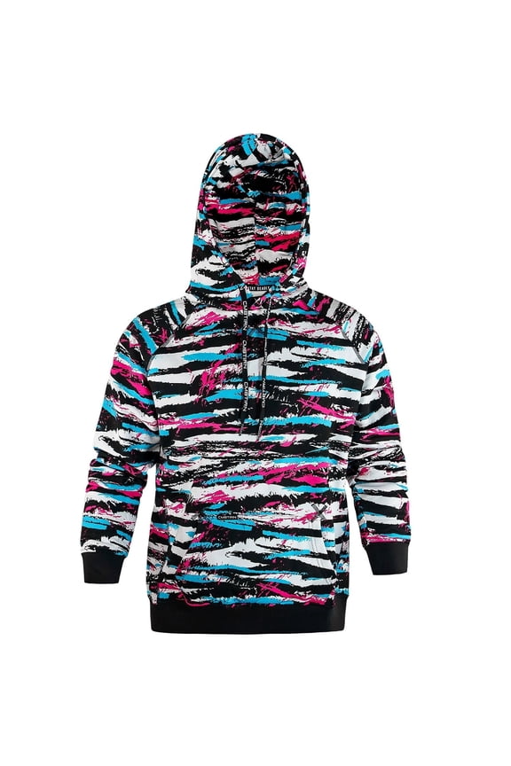 Men's X Stitch Midweight Classic Hoodie S / Spring Break Tiger Stripe Camo