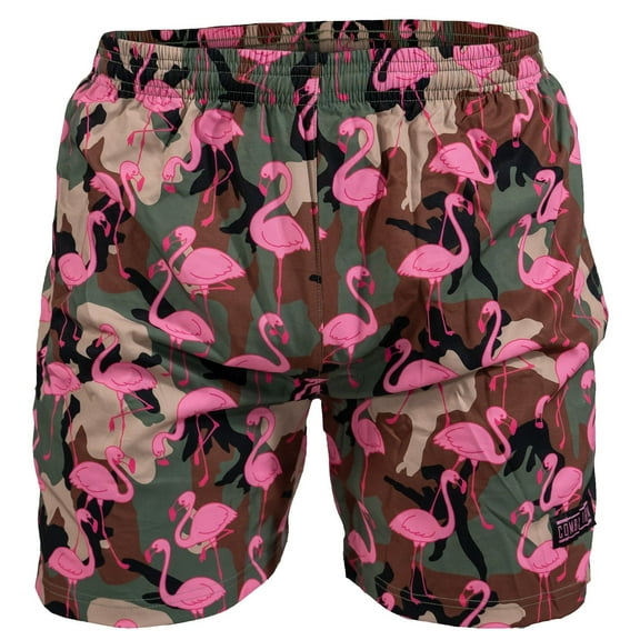Combat Iron Apparel™ Men's V3 Performance Edition Shorts | 5.5" 3Xl / Woodland Bdu Camo With Flamingo